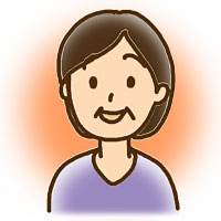 肌が治って喜ぶ患者