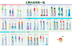 主要外皮用剤一覧